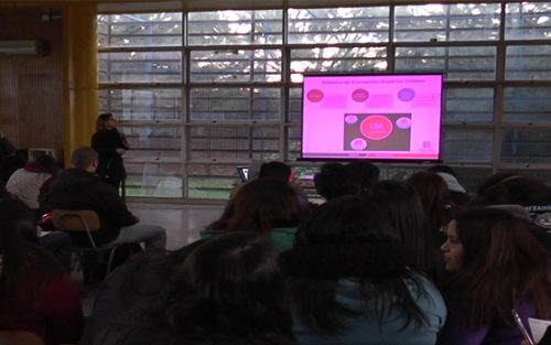 En Instituto Chacabuco se realizó charla de orientación a alumnos del Preuniversitario Municipal de Colina