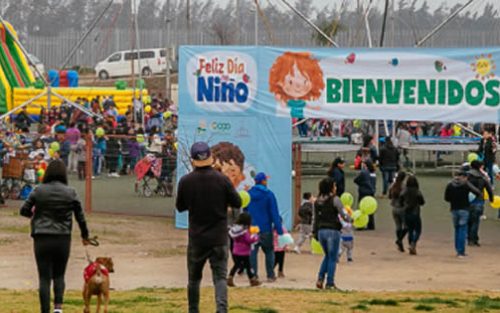 Colina celebra el día del niño a lo grande