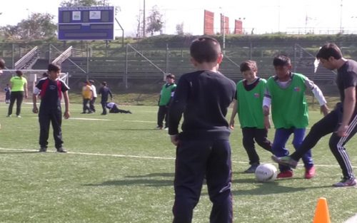 Juegos Pre Deportivos Escolares presentaron una jornada de Mini Fútbol para los niños de Colina