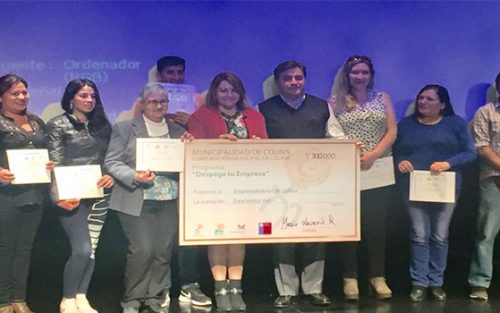 «Crea y Despega Tu Empresa» entrega recursos y capacitación a 66 emprendedores de Colina