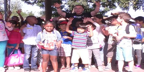 Niños extranjeros de Colina disfrutan de las Colonias Interculturales 2018