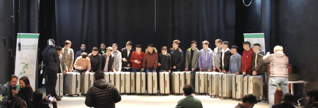 18 Jóvenes de Colina viajarán a Irlanda del Norte a disputar la SuperCup NI 2018 Texto alternativo