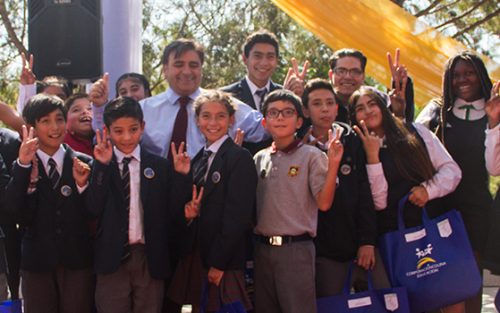 ALCALDE MARIO OLAVARRÍA INAUGURÓ AÑO ESCOLAR 2019 DE LA EDUCACIÓN BÁSICA