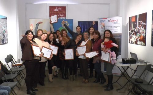 CENTRO DEL EMPRENDEDOR DE COLINA Y SENCE CERTIFICARON A 14 MUJERES EN GESTIÓN DE EMPRENDIMIENTOS