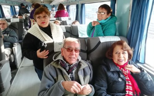 30 PERSONAS MAYORES DEL PROGRAMA MIS MEJORES AÑOS VIAJARON A SAN ANTONIO EN EL “TREN DEL RECUERDO”