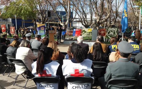 COLINA CONMEMORÓ 241 AÑOS DEL NATALICIO DEL PADRE DE LA PATRIA, BERNARDO O’HIGGINS