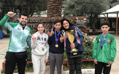 Estudiante de Colegio Francisco Petrinovic ganó primer lugar nacional en salto largo