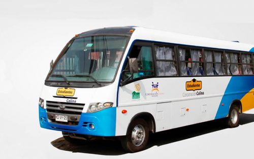 Colina comienza Año Escolar 2020 con nueva imagen en sus buses de transporte escolar