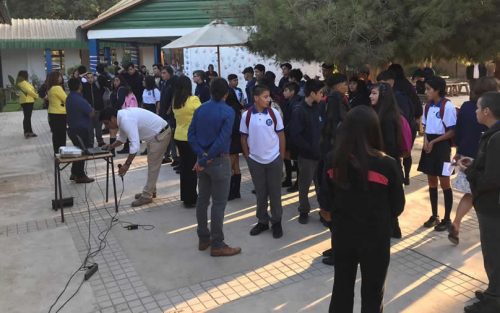 Con normalidad inició el regreso a clases de 13.000 alumnos a colegios y liceos municipales