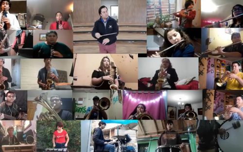 Escuela de Música de Corporación Colina presenta su primera orquesta virtual