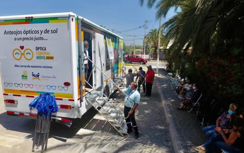 Nueva Óptica Comunal Móvil llevará atención gratuita a los vecinos de Colina