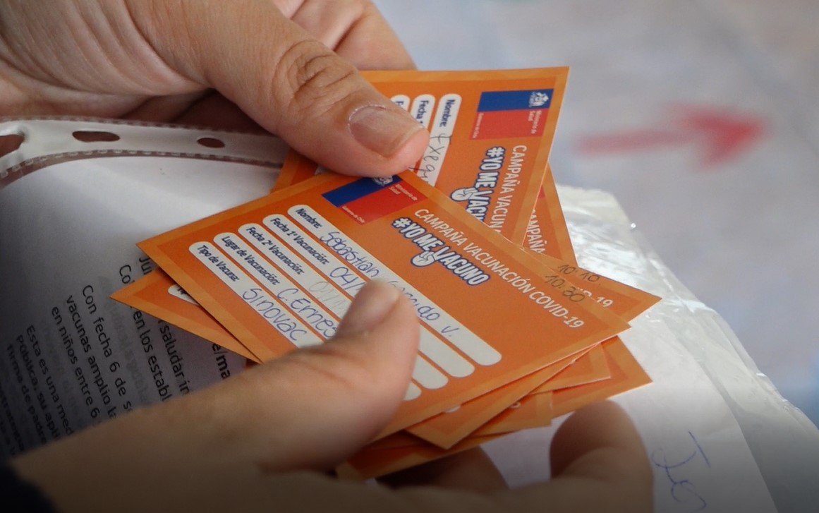 estudiantes recibieron la vacuna covid