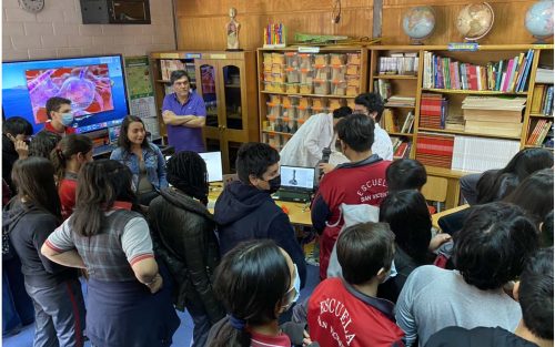 Esta semana se realizó la Feria de la Ciencia en la Escuela San Vicente de Lo Arcaya