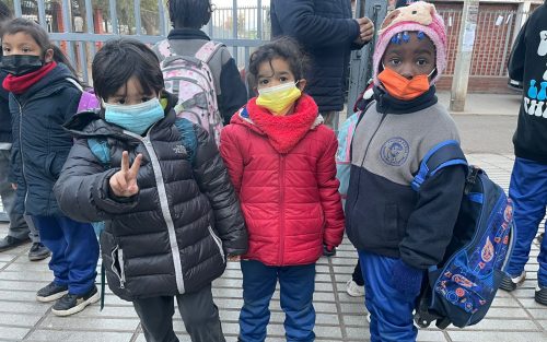 Todos a clases con la mascarilla