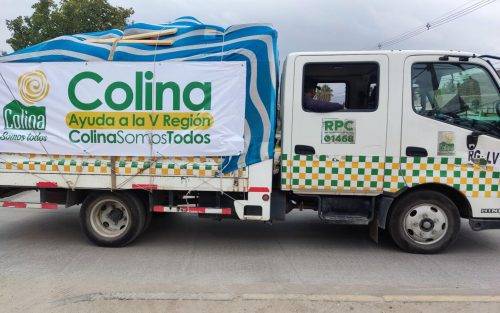DIRECCIÓN DE SALUD PRESENTE EN CAMPAÑA “COLINA AYUDA A LA QUINTA REGIÓN”