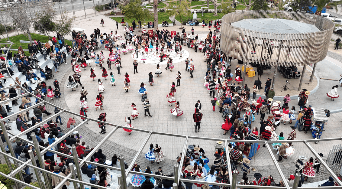 bailo porque soy chileno