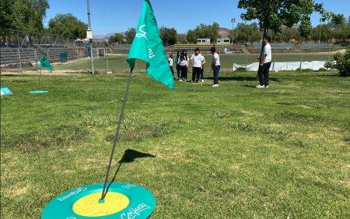 Finalización 1er taller de Golf escolar