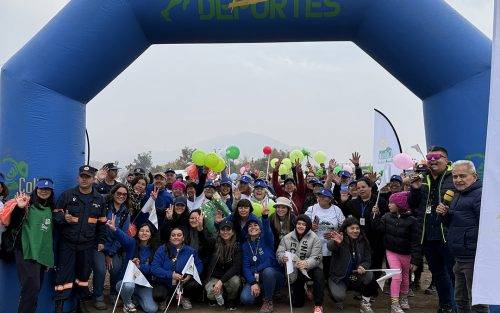 Más de 500 personas participaron en la novena versión de la caminata “A Mi Ritmo” en Colina