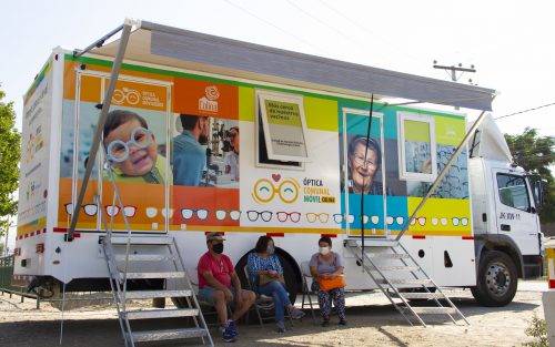 Óptica Móvil de Colina ya ha realizado más de 2.500 atenciones este 2025
