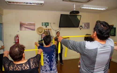 Personas mayores fortalecen cuerpo y mente con el programa Más Adultos Mayores Autovalentes en Colina