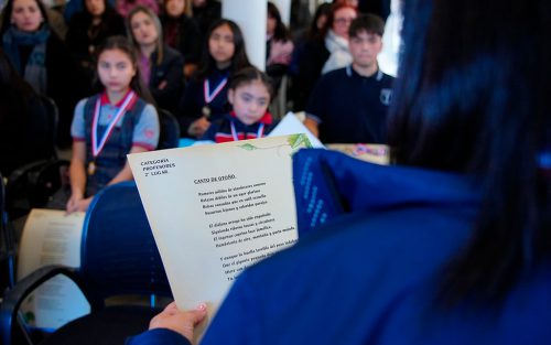ESTUDIANTES Y DOCENTES FUERON RECONOCIDOS EN LA PREMIACIÓN DEL 15° CONCURSO LITERARIO “MI PUEBLO, UN POEMA”