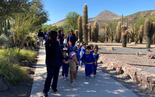 Pequeños exploradores: Niños y niñas de la Escuela de Lenguaje Elsa Ulrich descubren la naturaleza en el Parque Quilapilún