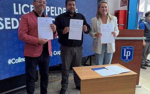 Avances históricos para la Educación Técnico Profesional en Colina: Corporación Colina y Comercial IP firman importante convenio