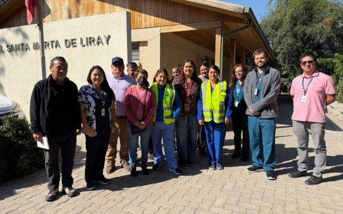 Postas rurales de Colina realizan simulacro de sismo para fortalecer la preparación ante emergencias