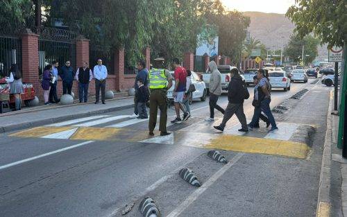 Seguridad y orden marcaron el inicio de clases 2026 en Colina
