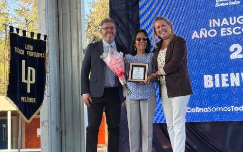 Colina dio inicio oficial al año escolar 2026 en liceo Peldehue